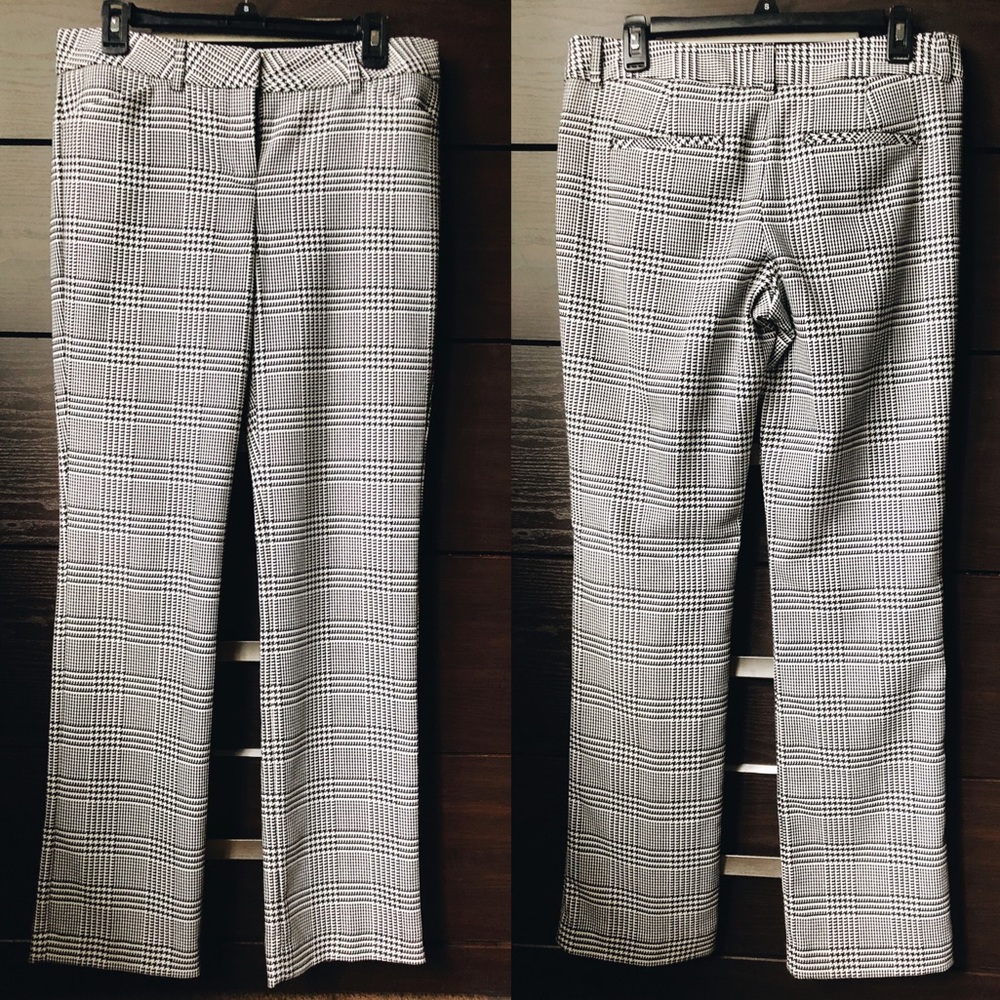 Express houndstooth print dress pants